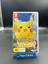 NINTENDO SWITCH GAME POKEMON LETS GO PIKACHU